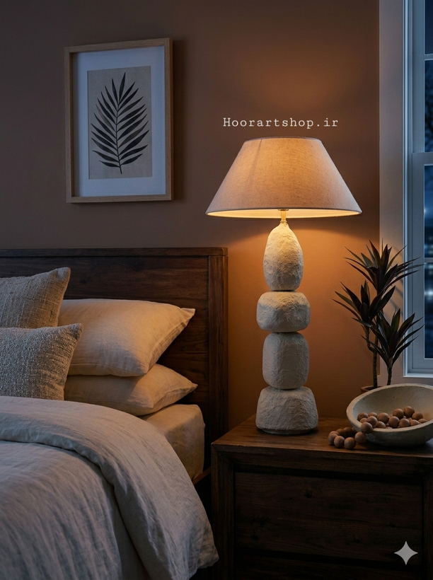 چراغ خواب پاپیه ماشه رومیزی
