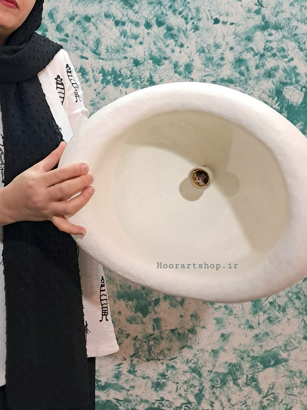 لوستر پاپیه ماشه قطر ۳۰ سانت