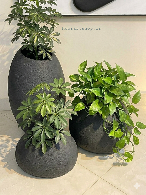 گلدان پاپیه ماشه دکوراتیو